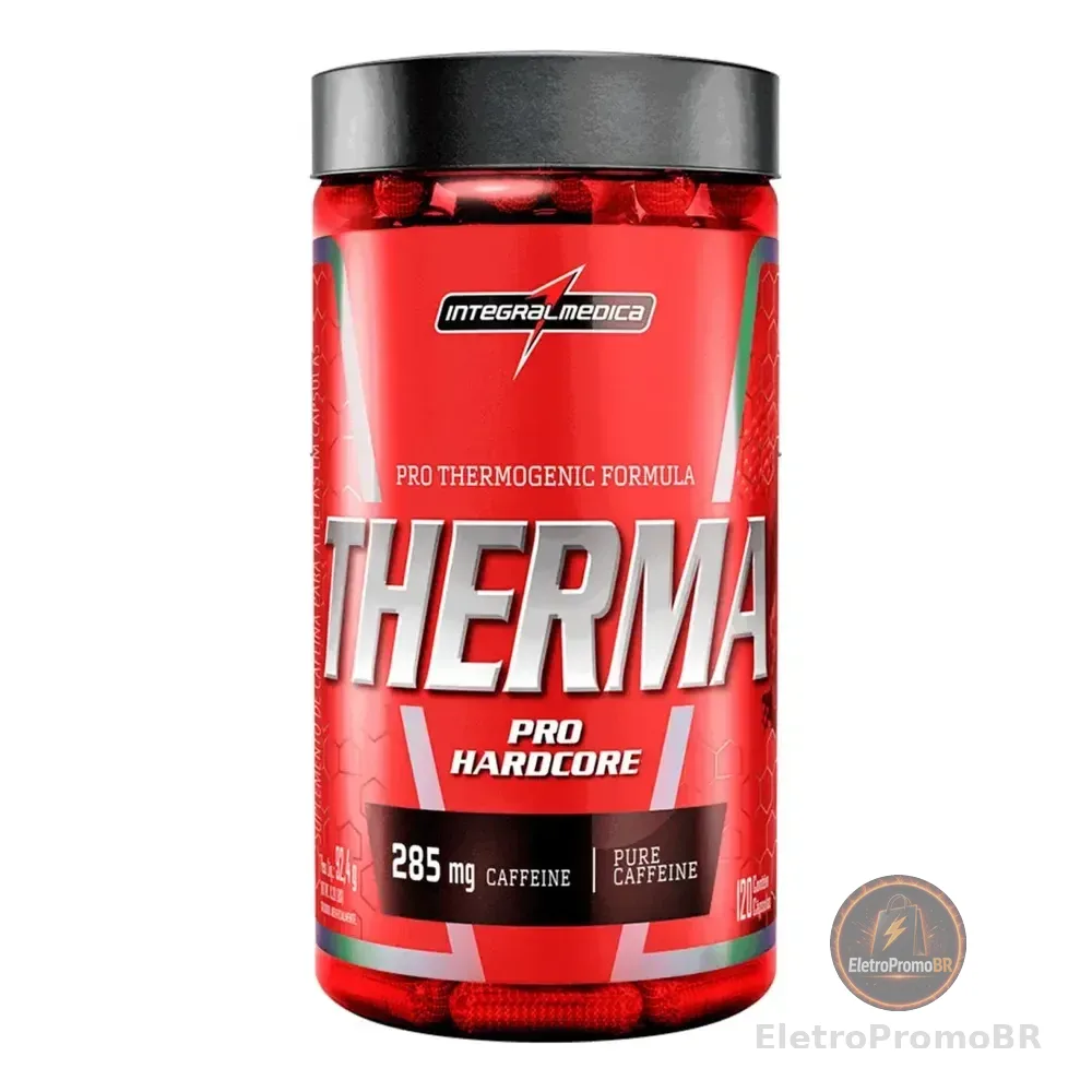 Therma Pro Hardcore 120 Cápsulas Integralmédica Sem Sabor