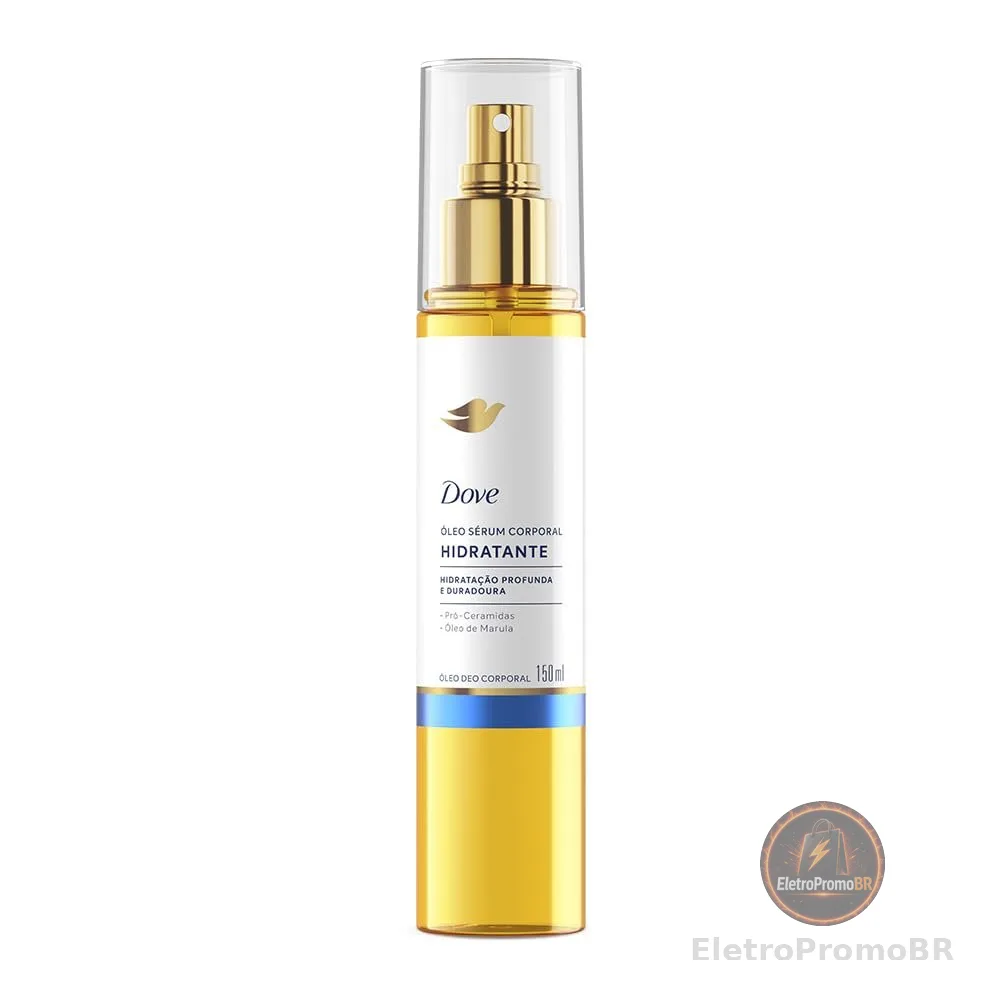 Dove Óleo Corporal Sérum Hidratante Pró-Ceramidas e Óleo de Marula 150ml