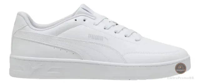 Tênis Puma Court Classic Clean Original Masculino Casual