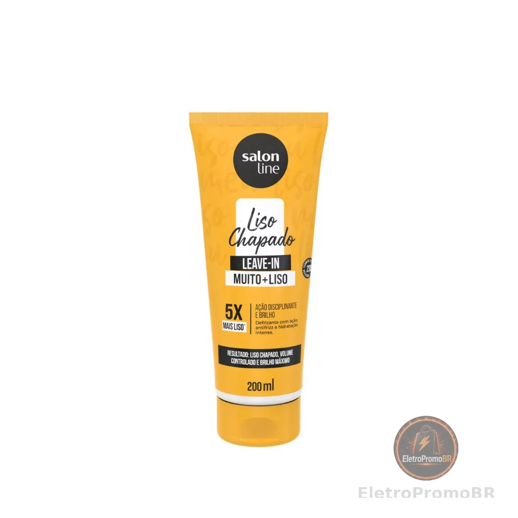 Defrizante Protetor Térmico Meu Liso Muito + Liso Salon Line 200ml