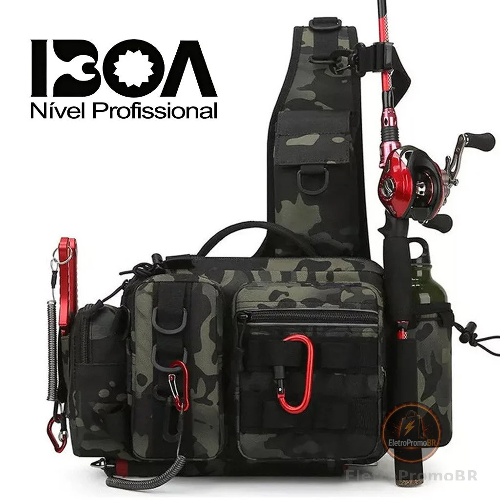 Pochete Bolsa Mochila Impermeável Para Pesca Crossbody Pronta Entrega alta qualidade