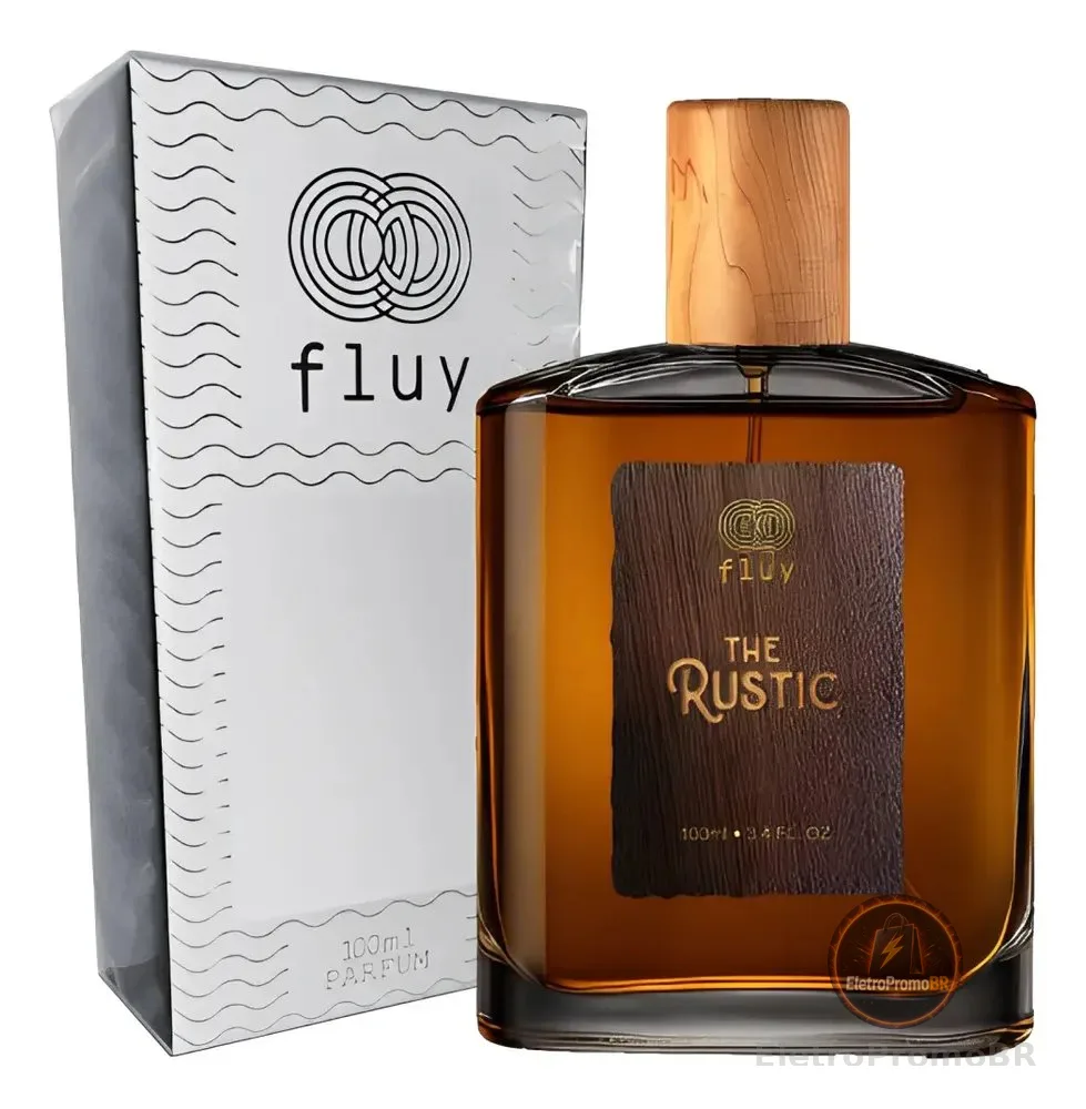 Perfume Amadeirado Masculino The Rustic 100ml Da Fluy