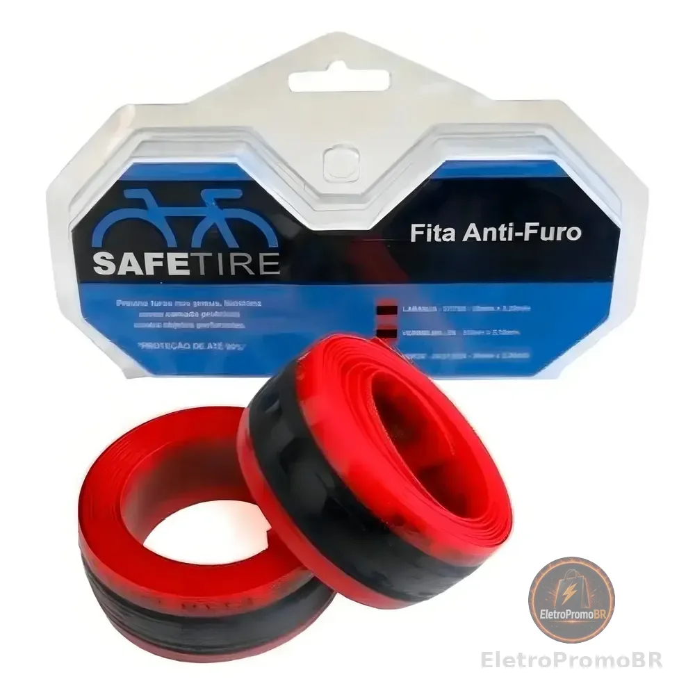 Fita Anti Furo Kit Para Mtb Aro 26 Safe Tire 31mm (par)