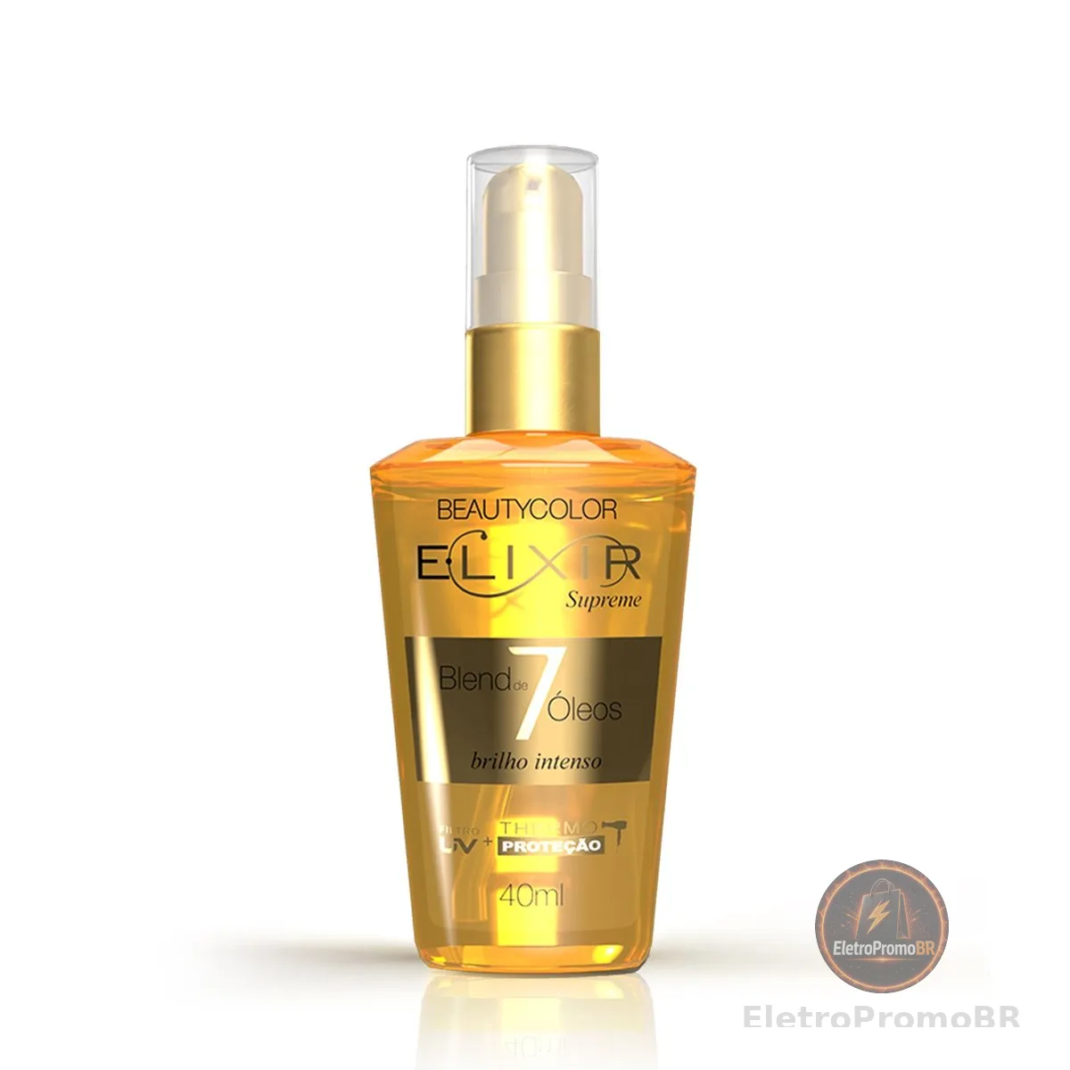 E.lixir Blend de 7 Óleos - Brilho e Luminosidade - BEAUTYCOLOR - 40ml