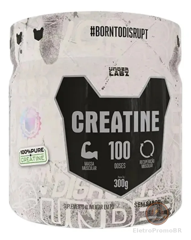 Creatina Borntodisrupt - Under Labz Sabor Natural