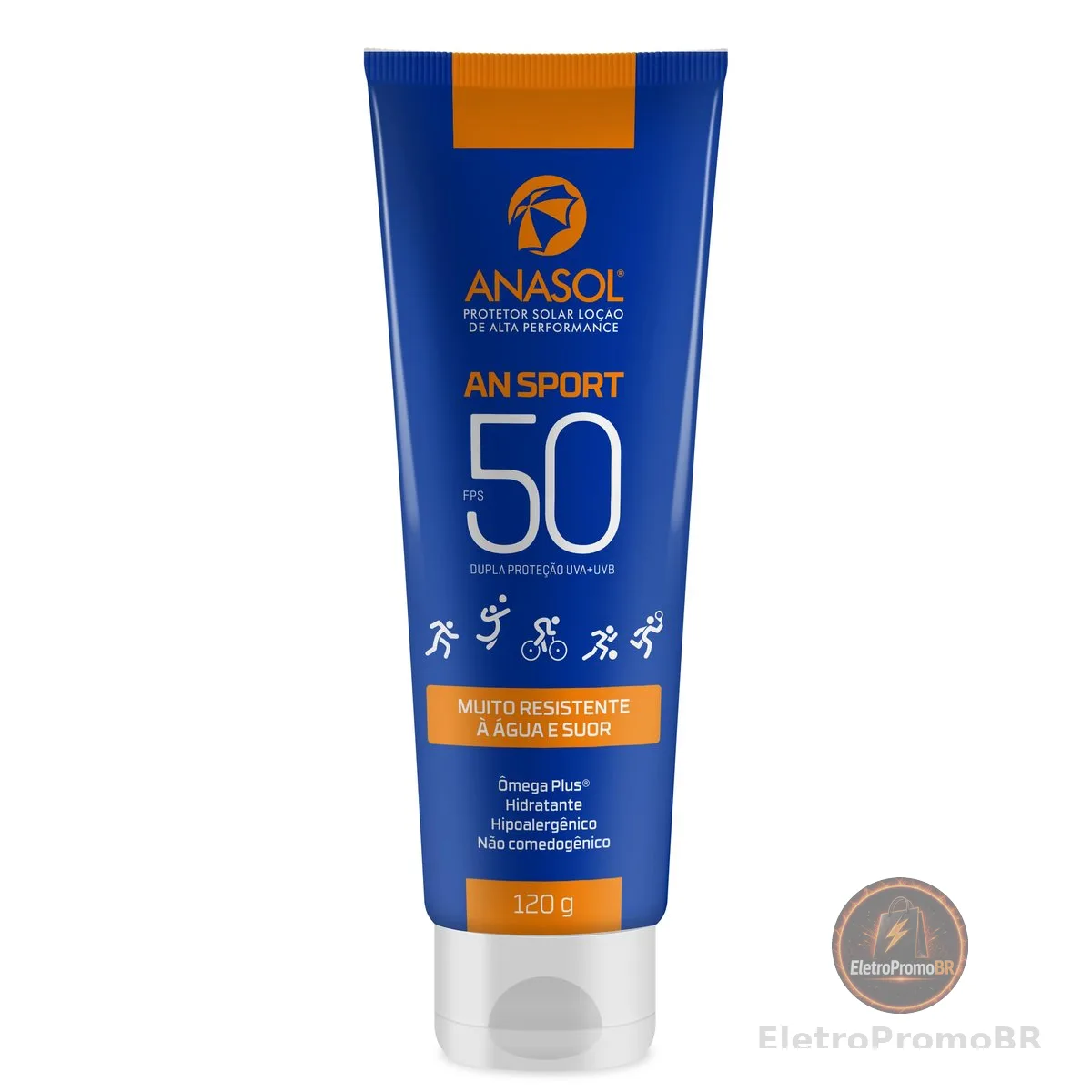 Anasol Protetor Solar Loção AN Sport FPS 50-120g