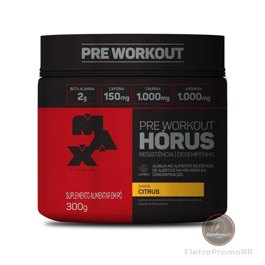 Hórus (300g), Citrus, Max Titanium
