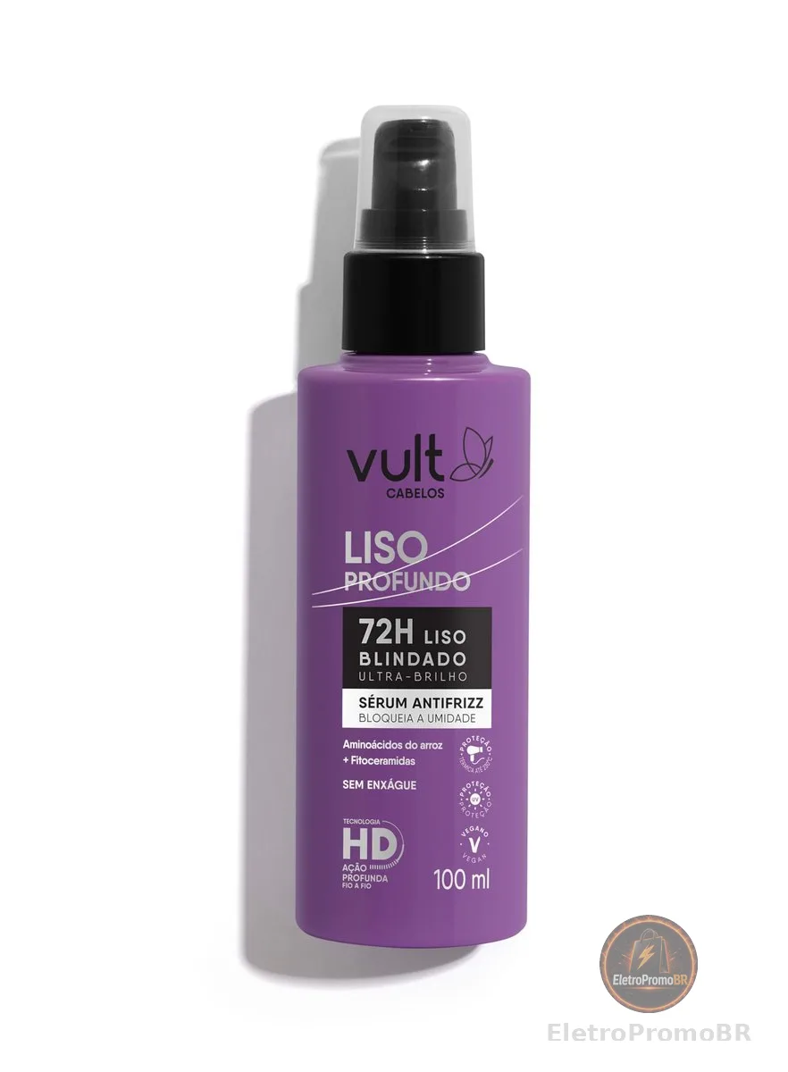 VULT SÉRUM CAPILAR LISOS ANTIFRIZZ 100ml