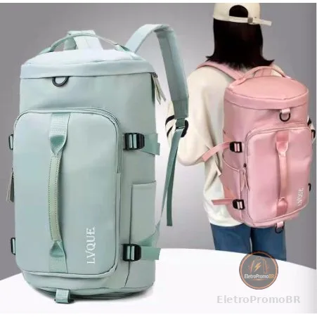 Bolsa Mochila mala esportiva impermeável Grande Academia Transversal Unissex yobel