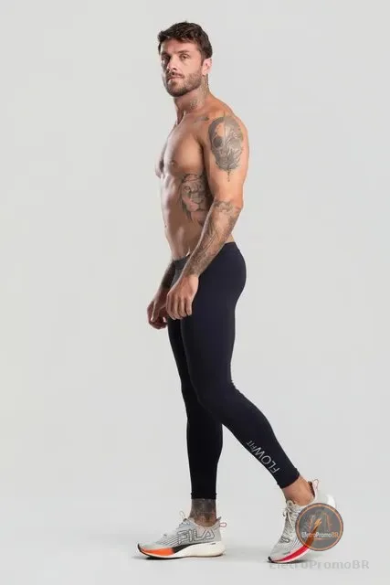 Calça Legging Compressão Masculina Flowfit Suplex Poliamida
