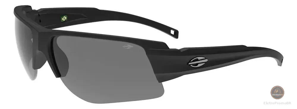 Óculos De Sol Mormaii Gamboa Air 5 Preto Vermelho Azul G15 Preto Fosco