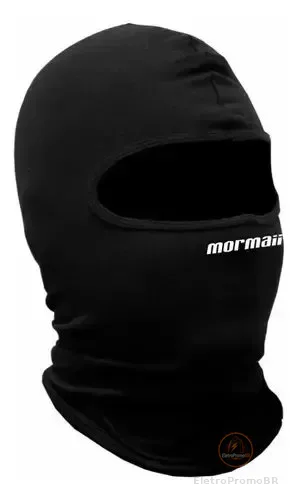 Balaclava Mormaii Resistente Proteção Uv Masculino E Feminin Cor Preto Tamanho Único
