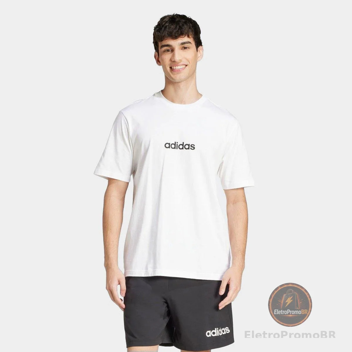 Camiseta Adidas Logo Linear Masculina