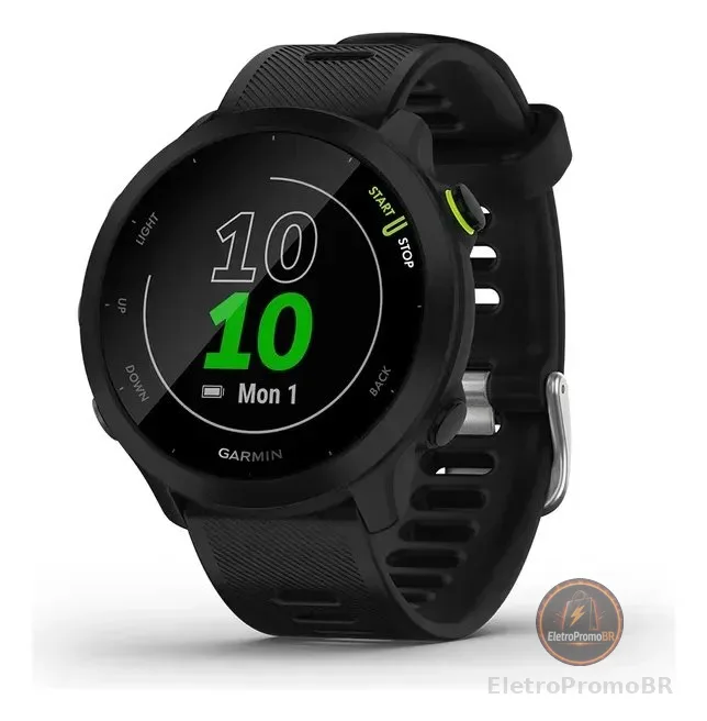 Relógio Garmin Forerunner 55 Preto Preto Lisa