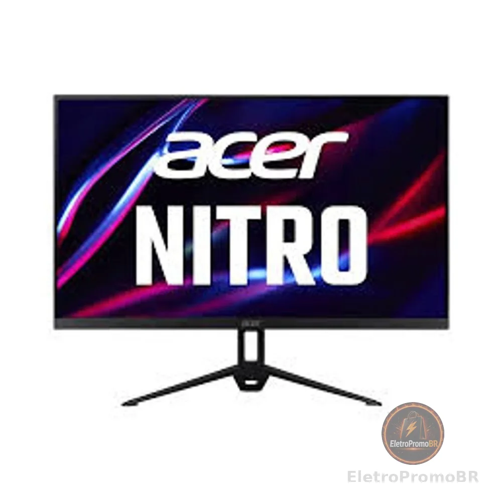 Monitor Gamer Acer Nitro KG273 G0bi 27" Full HD IPS 120Hz 1ms HDMI/VGA Preto
