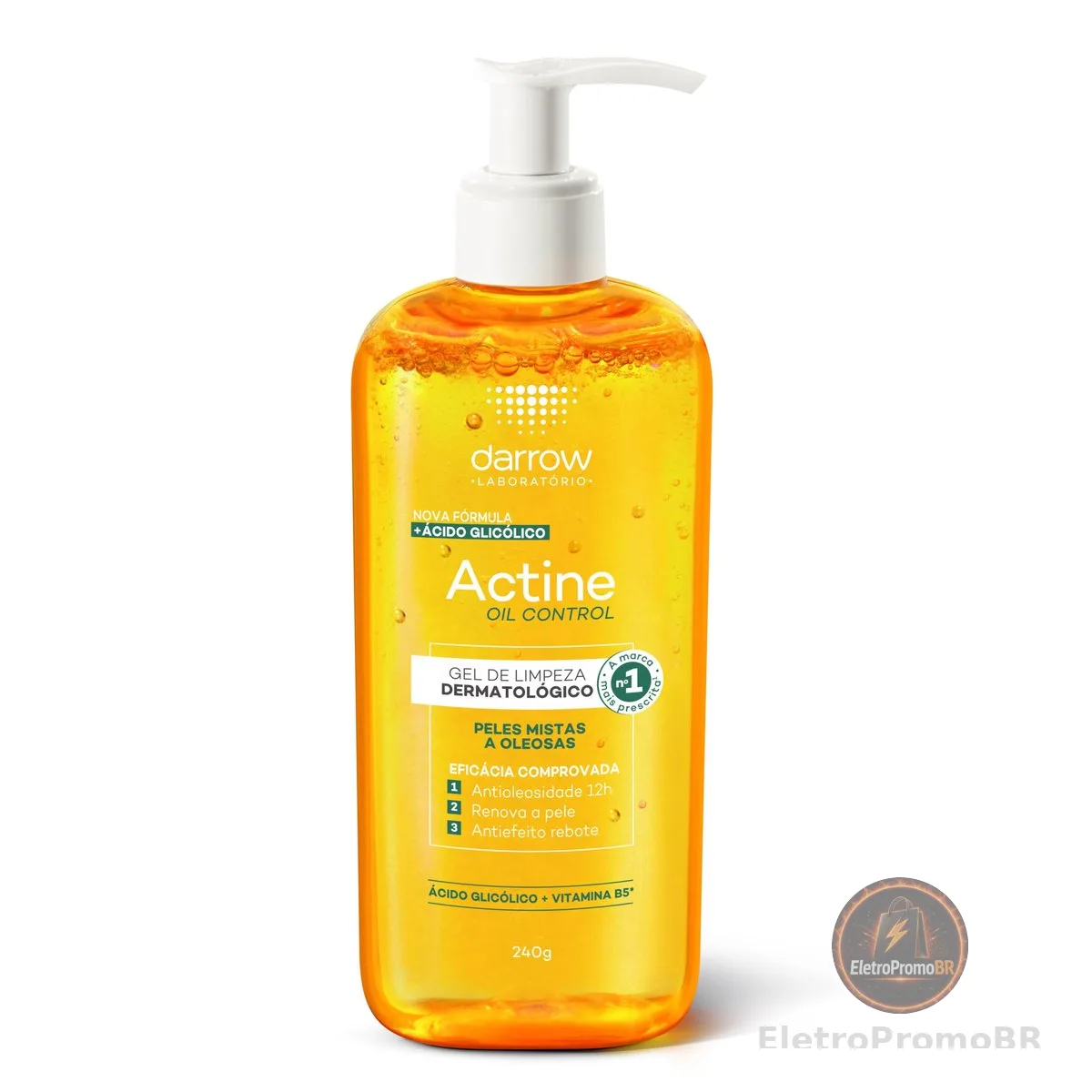 DARROW ACTINE OIL CONTROL GEL DE LIMPEZA 240G