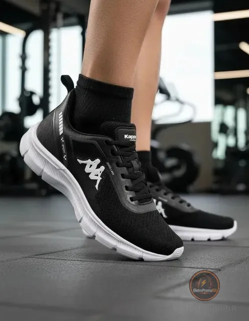 Tênis Kappa Run 200 Original Caminhada Academia
