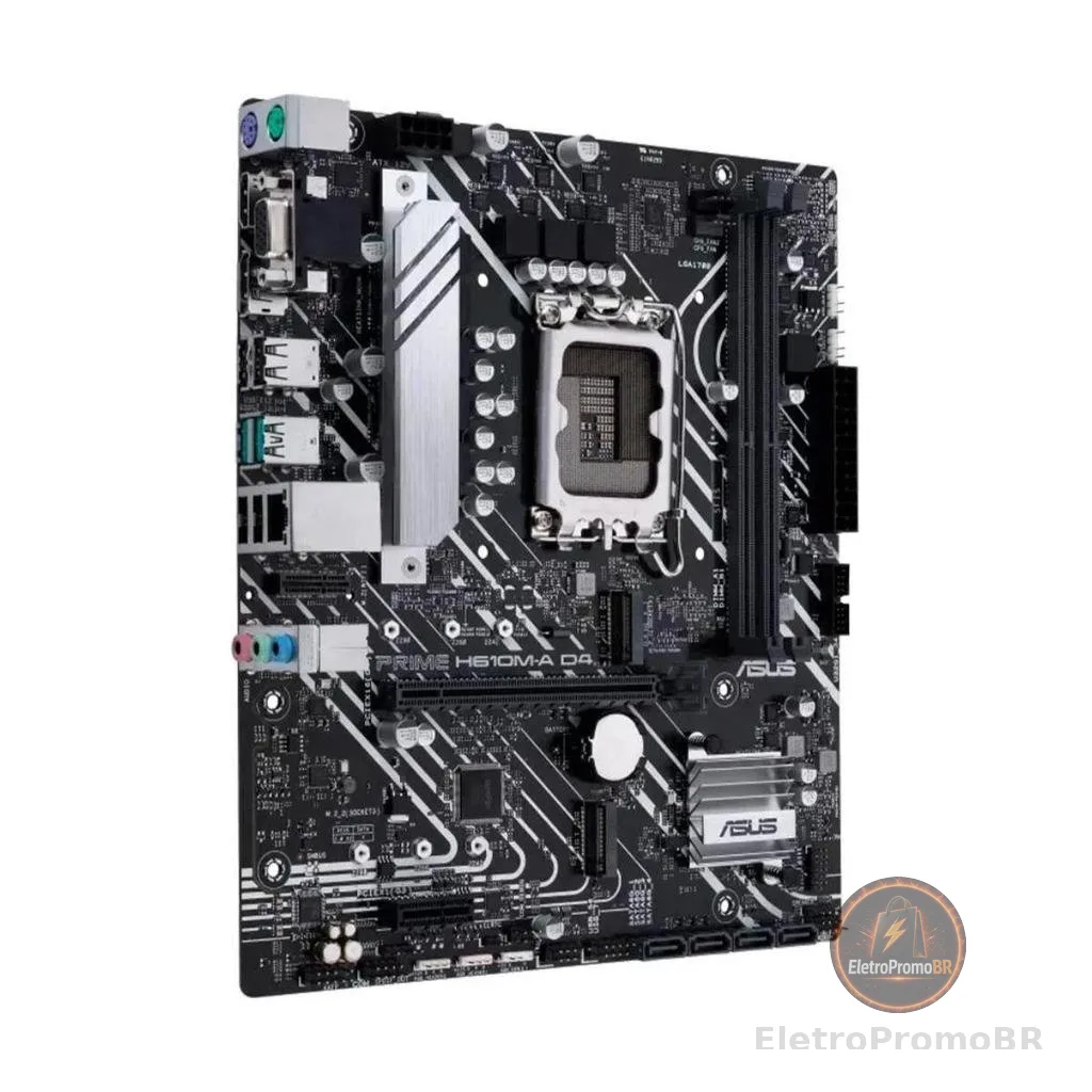 Placa Mãe Asus Prime B760M-A D4-CSM - 90MB1D00-M1EAYC