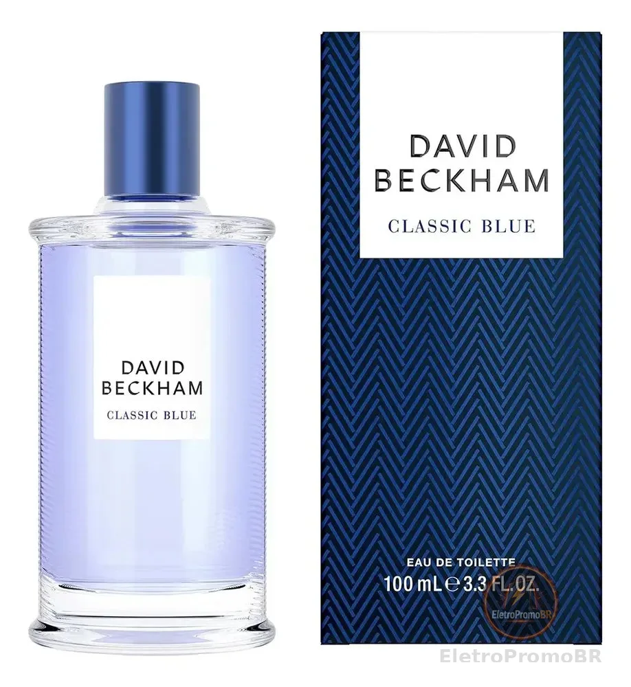 Perfume Classic Blue Masculino Eau De Toilette 100 Ml David Beckham