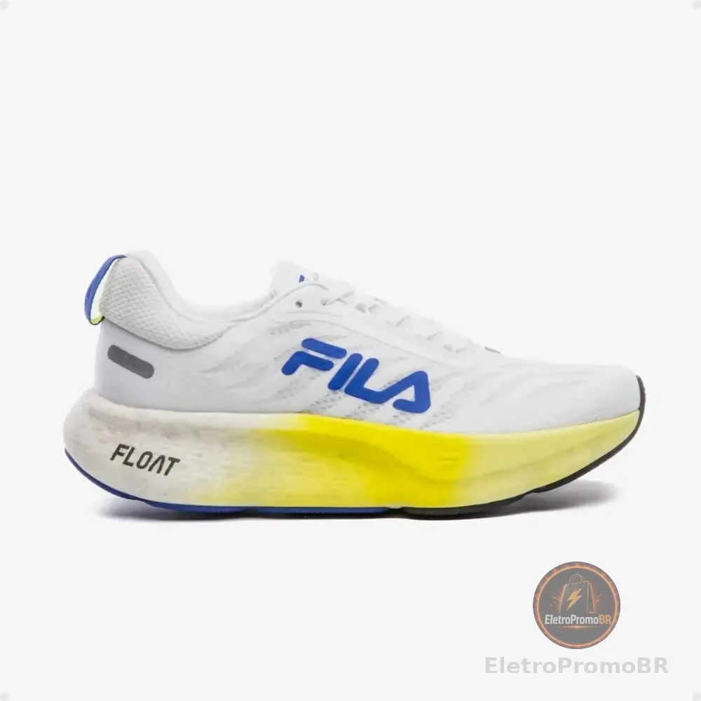 Tênis Fila Float Maxxi 2 Corrida Amortecimento Branco 40 Br
