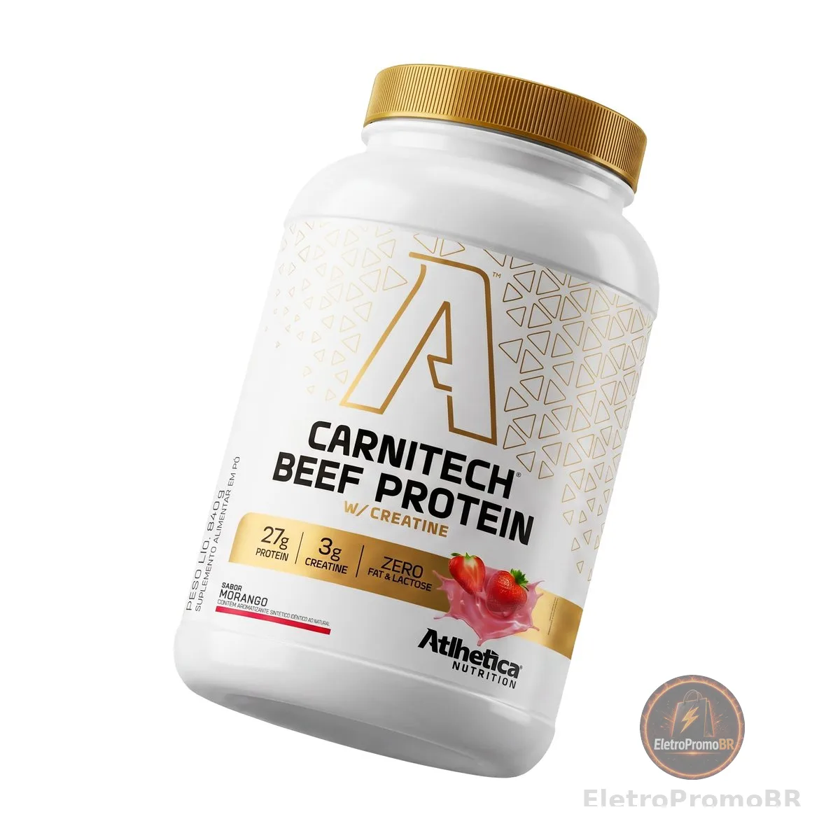 Atlhetica Nutrition Carnitech® Beef Protein w Creatine Morango