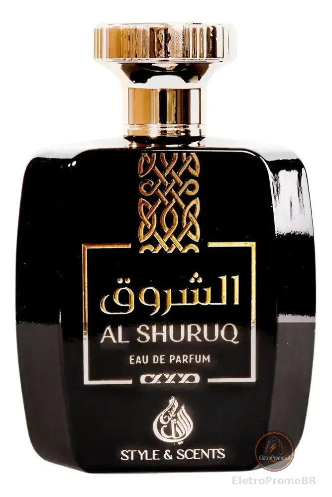 Eau de Parfum Style & Scents Masculino 100ml Perfume Árabe Al Shuruq