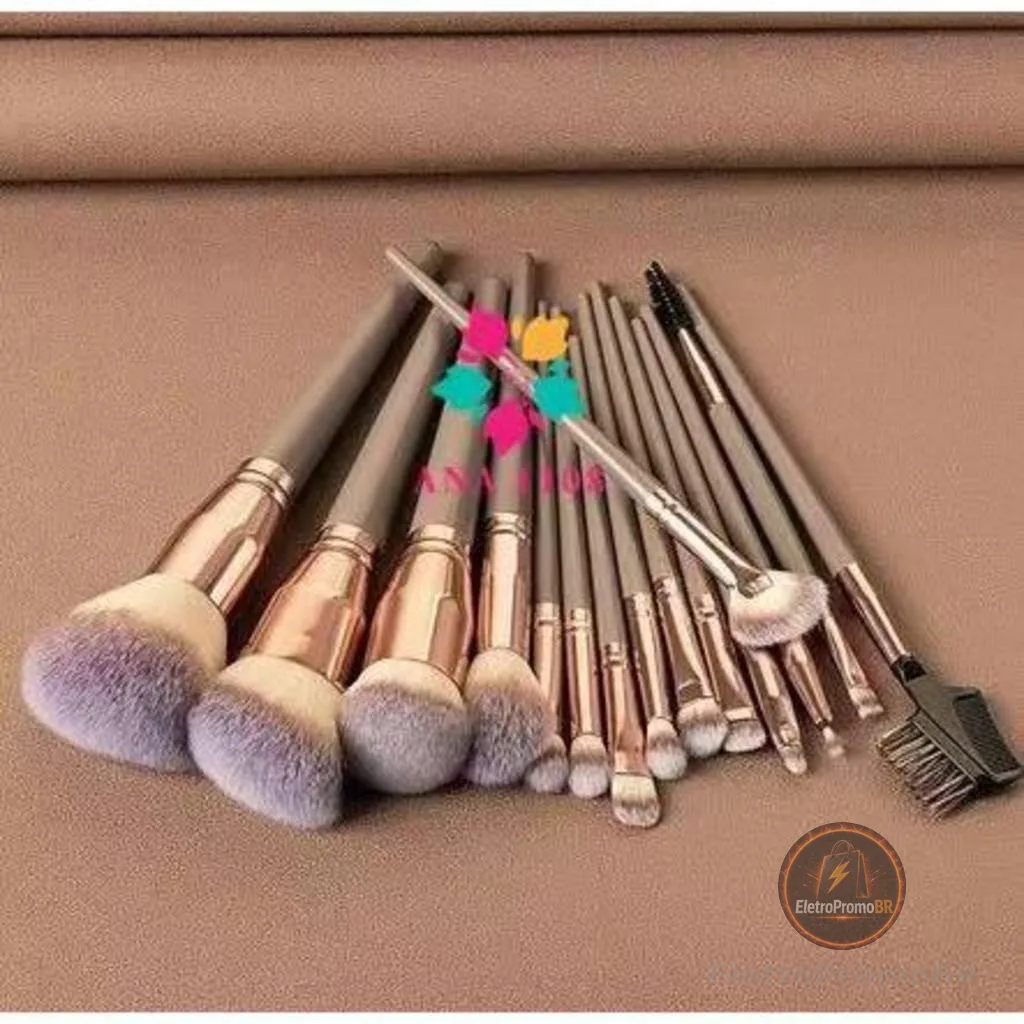 ANA1108 KIT10/15 Pincéis De Superior Ferramentas de Maquiagem,Corretivo Cabelo Sintético Ferramenta De Beleza Femini