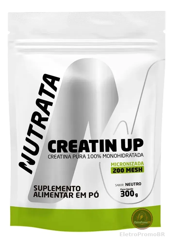Creatin Up Nutrata 300g Refil Creatina Pura100%monohidratada Sem Sabor