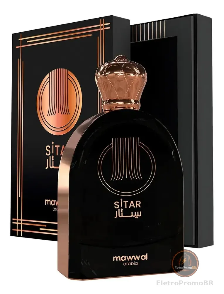 Perfume Árabe Mawwal Sitar 100ml Eau De Parfum Feminino Original