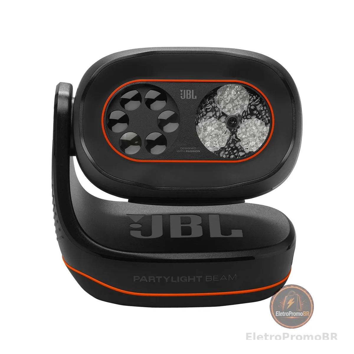 JBL, Luz para Festa Portátil, PartyLight Beam, Personalizável - Preto