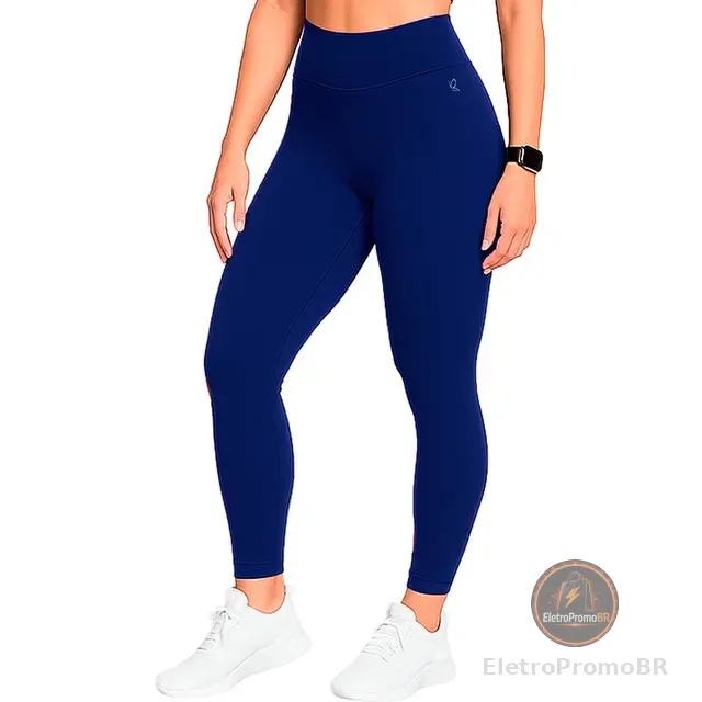 Calça Legging Benévola Sem Costura Grossa Zero Transparência