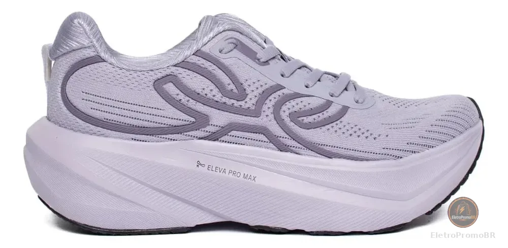 Tênis Feminino Olympikus Corre Max 2 Hypersox 3.0 Lilás Violeta 36 Br