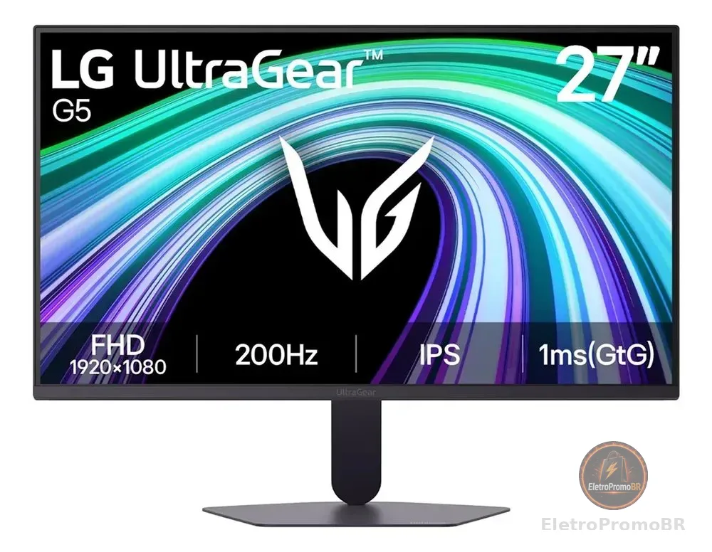 Monitor LG Ultragear - 27g523 - Ips De 27, 200hz, 1ms Preto