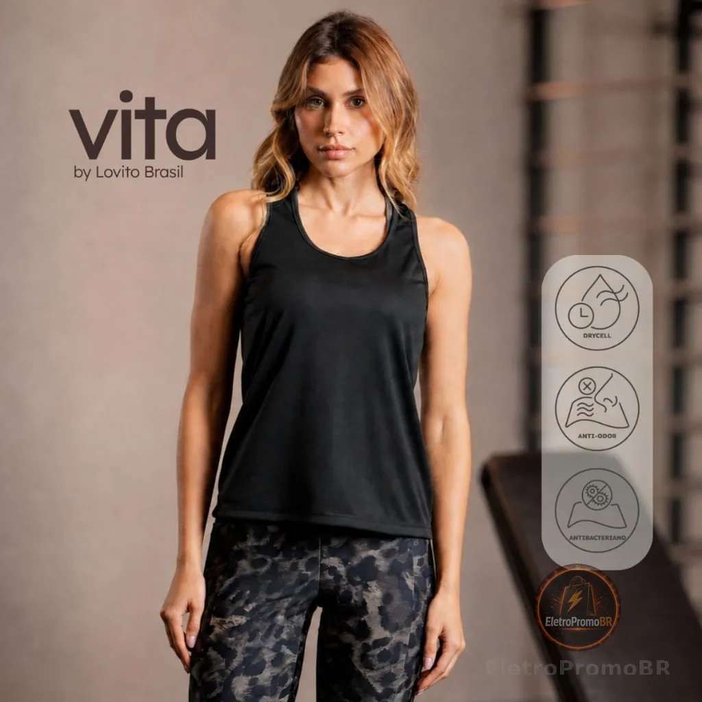 Lovito Vita Regata Feminina Esportiva Lisa PKB19952025