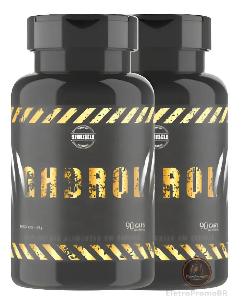 2 Ghdrol Potencializador Muscular De Crescimento Sem Sabor Ghmuscle Sem Sabor