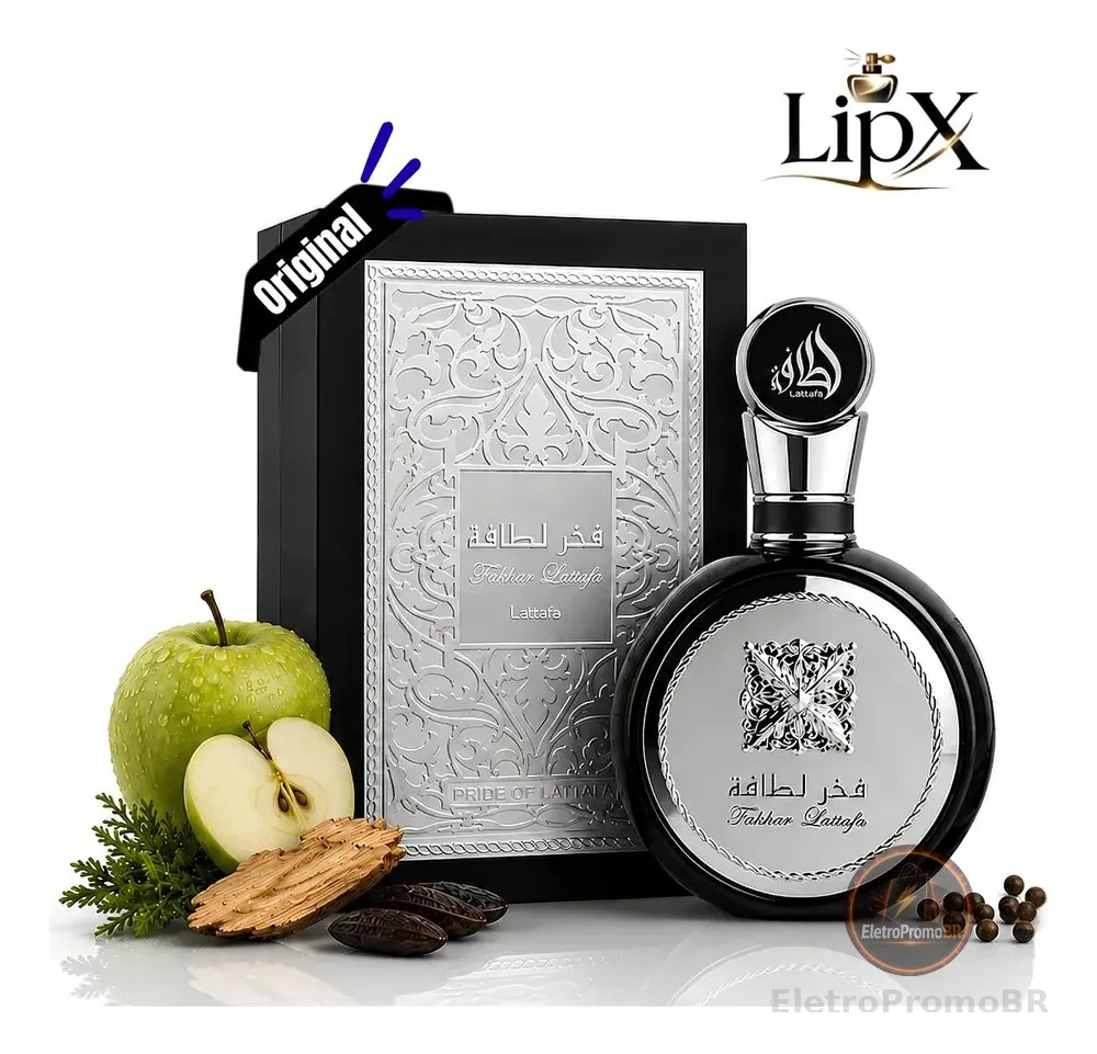 Perfume Árabe Masculino Fakhar Black Lattafa Edp 100ml