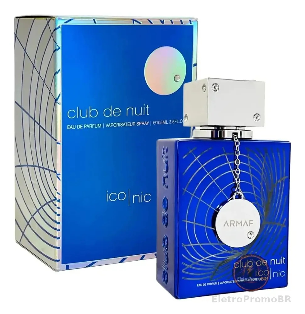 Perfume Club De Nuit Iconic ARMAF 105ml Eau De Parfum - Masculino