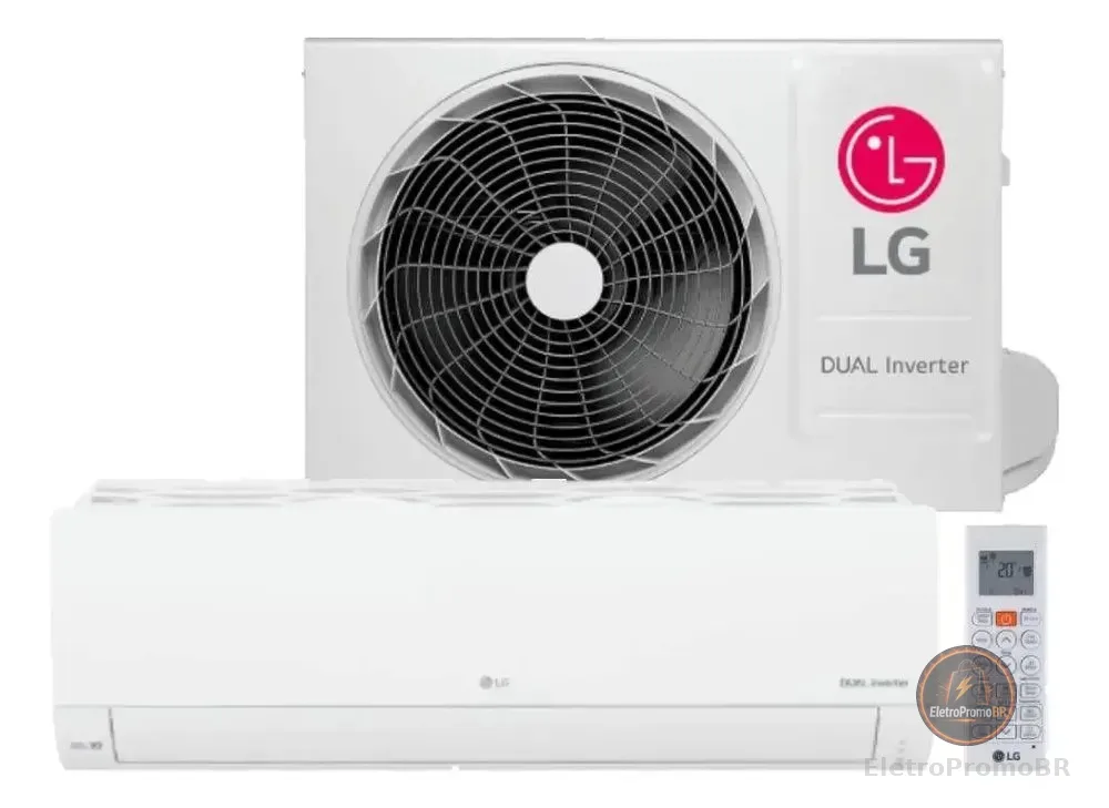 Ar Condicionado Dual Inverter LG Compact Ai 9000 Btus Frio
