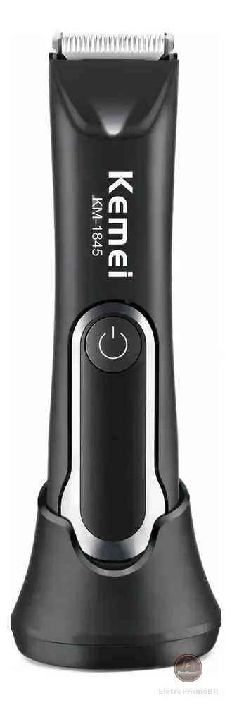 Máquina Kemei KM-1845 Sem Fio Recarregável