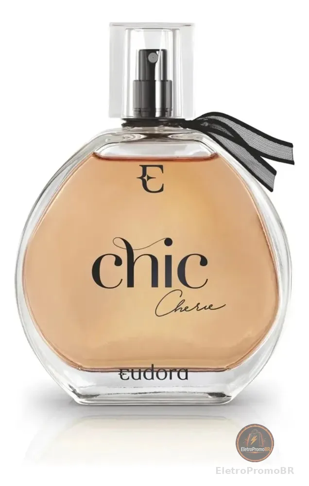 Chic Chérie Eudora Desodorante Colônia Perfume Feminino Original 95ml