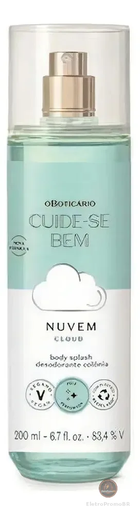 Colônia Body Splash Cuide-se Bem Nuvem 200ml - O Boticário