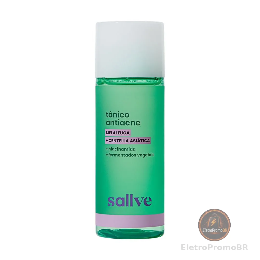 Sallve Tônico Antiacne 120ml - Melaleuca + Centella Asiática