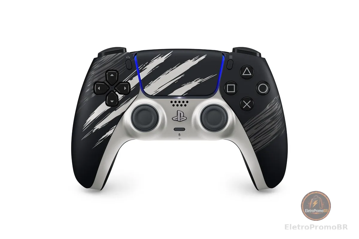 Controle sem fio DualSense® – Edição Limitada Adamantium de Marvel's Wolverine