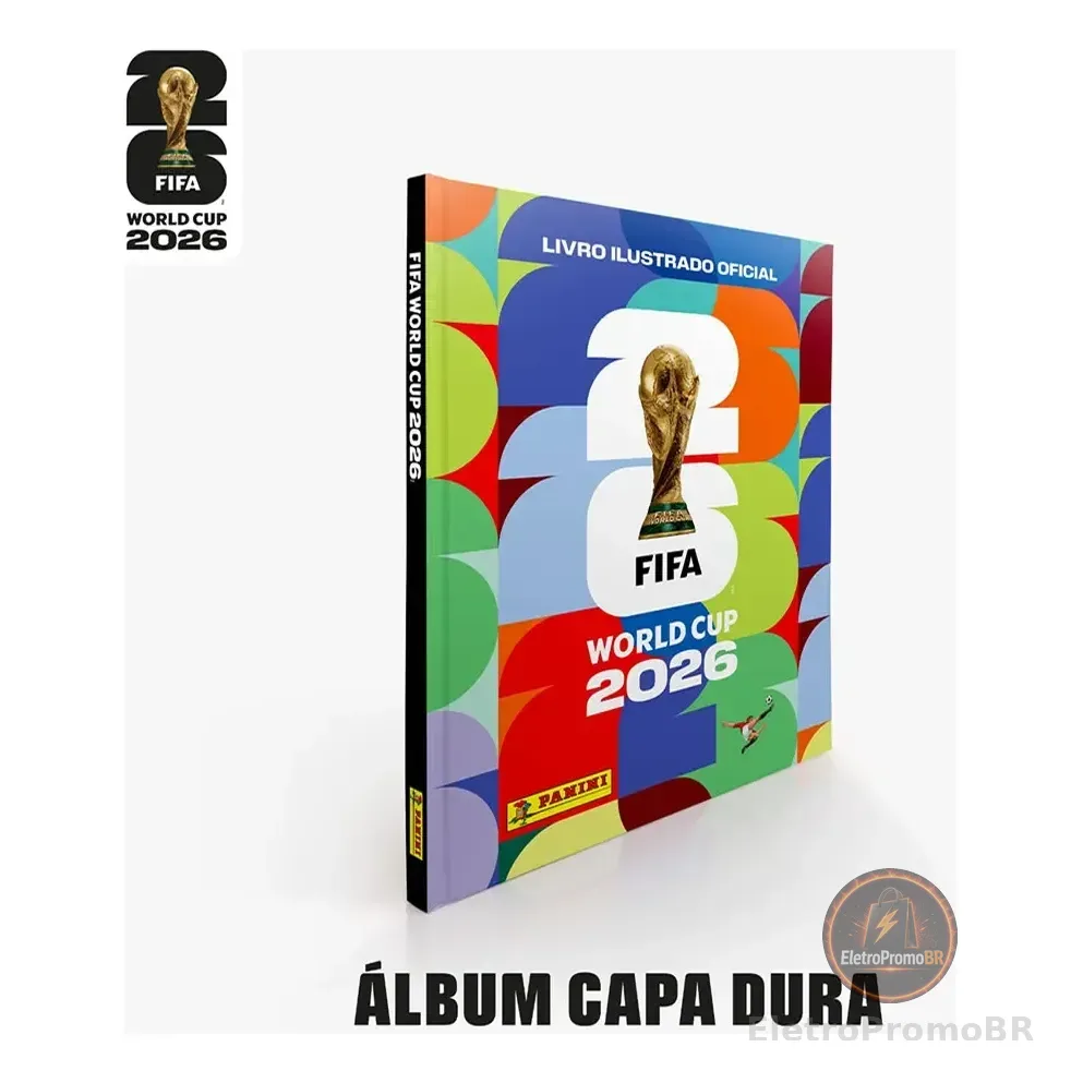 Album Copa Do Mundo 2026 - Capa Dura - Panini Colecionavel