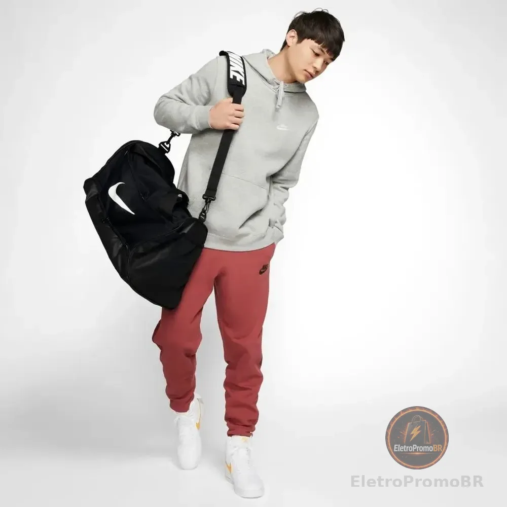 Bolsa Nike Brasilia (média) (60l) Preta Cor Preto Liso