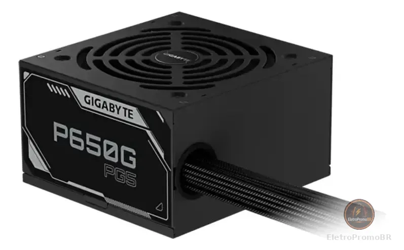Fonte de Alimentação Gigabyte P650G 650W 80 Plus Gold ATX 3.1 PCIe 5.1