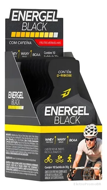 Energel Black 10 Saches/30g - Body Action