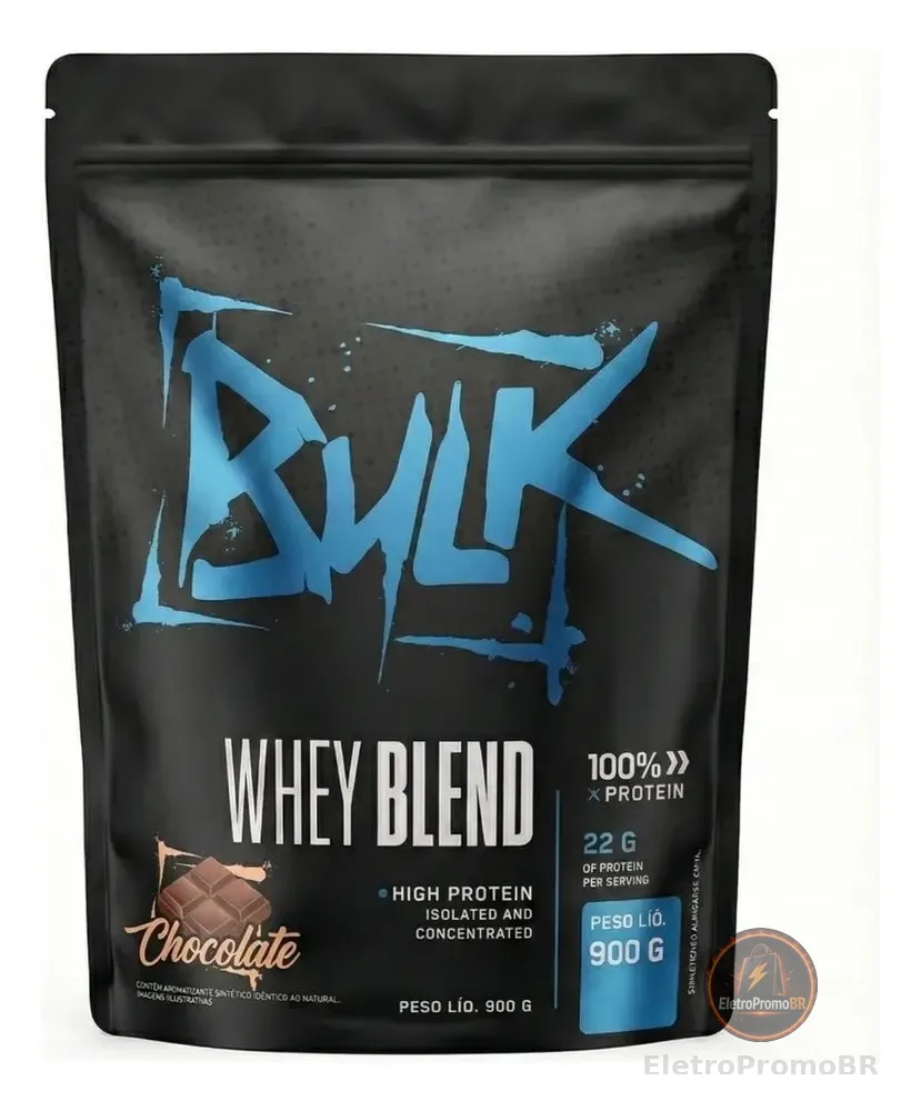 Whey Protein Blend 900g Bulk Nutrition Sabor Chocolate