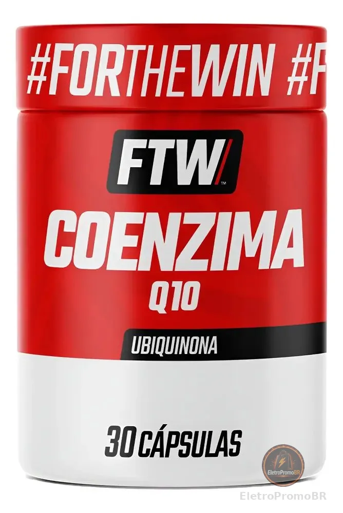 Coenzima Q10 30 Cápsulas - Ftw Sem Sabor