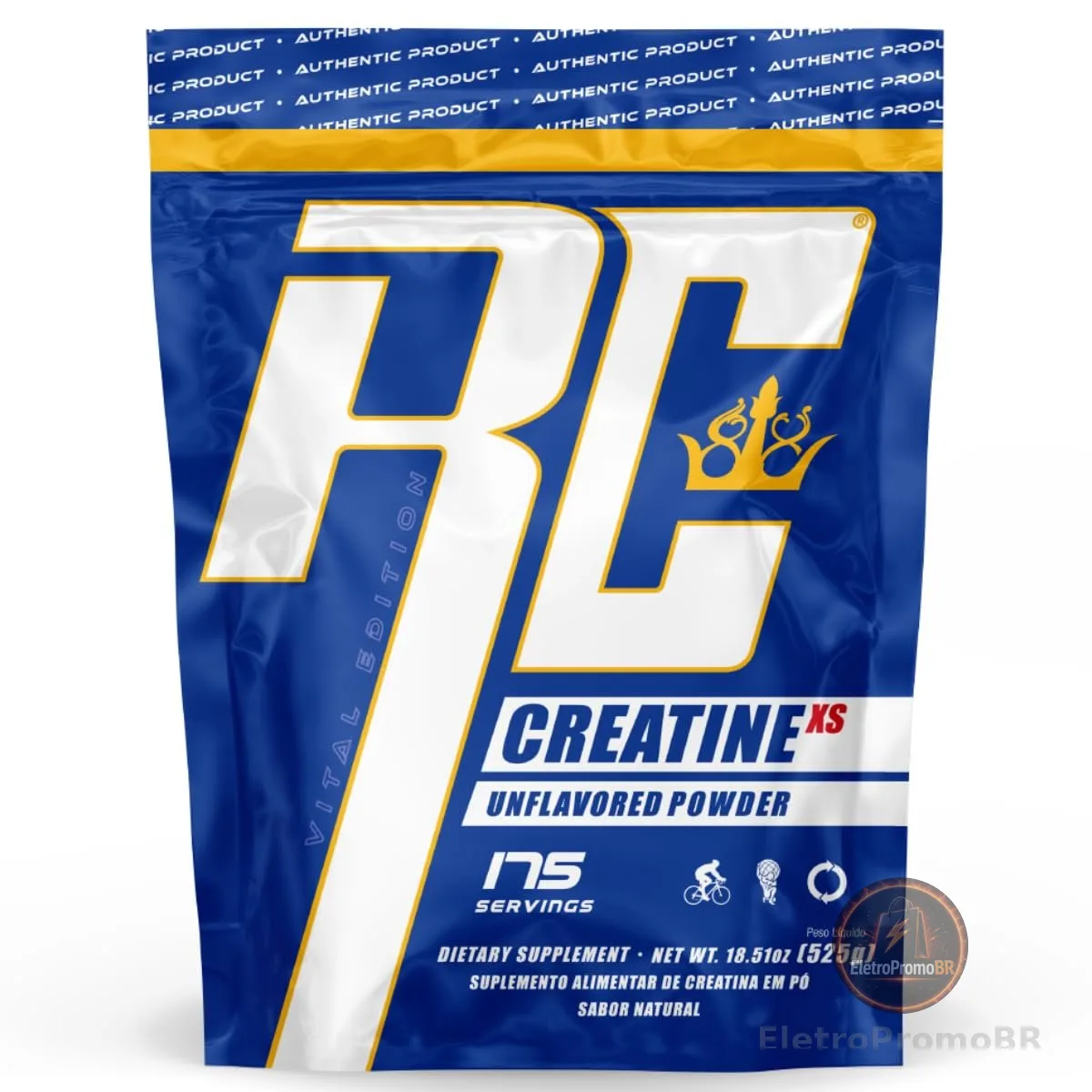 Creatina 100% Pura - Ronnie Coleman (525g Refil)